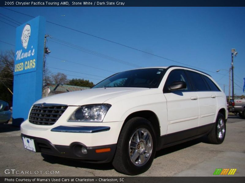 Stone White / Dark Slate Gray 2005 Chrysler Pacifica Touring AWD