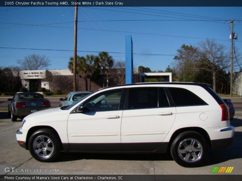 Stone White / Dark Slate Gray 2005 Chrysler Pacifica Touring AWD