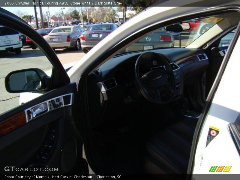 Stone White / Dark Slate Gray 2005 Chrysler Pacifica Touring AWD