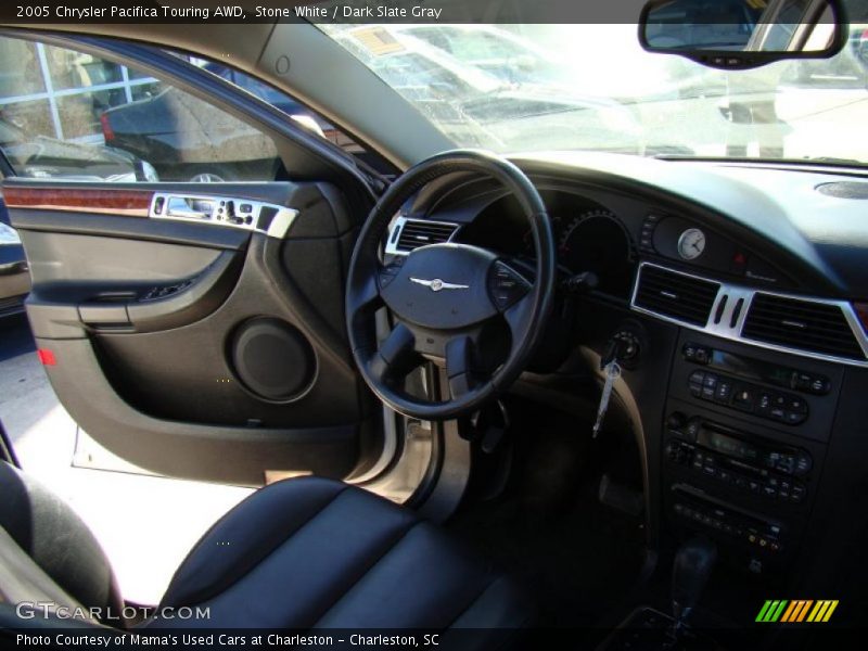 Stone White / Dark Slate Gray 2005 Chrysler Pacifica Touring AWD