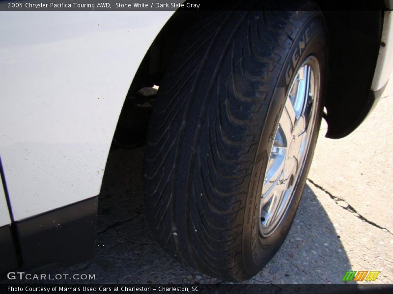 Stone White / Dark Slate Gray 2005 Chrysler Pacifica Touring AWD