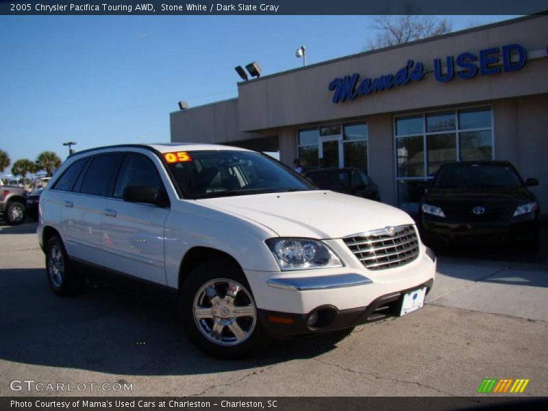 Stone White / Dark Slate Gray 2005 Chrysler Pacifica Touring AWD