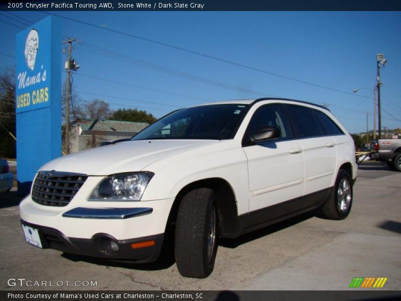 Stone White / Dark Slate Gray 2005 Chrysler Pacifica Touring AWD