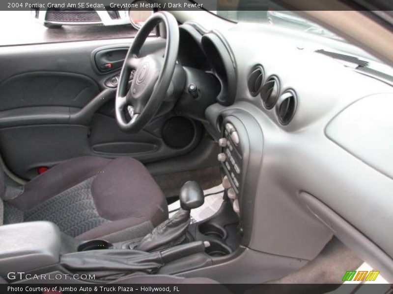  2004 Grand Am SE Sedan Dark Pewter Interior