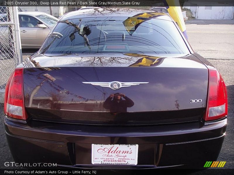 Deep Lava Red Pearl / Dark Slate Gray/Medium Slate Gray 2005 Chrysler 300