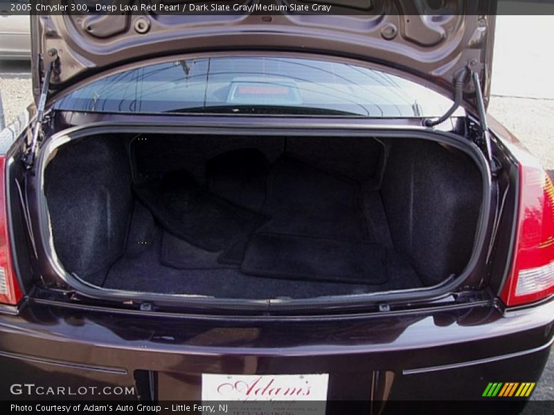 Deep Lava Red Pearl / Dark Slate Gray/Medium Slate Gray 2005 Chrysler 300