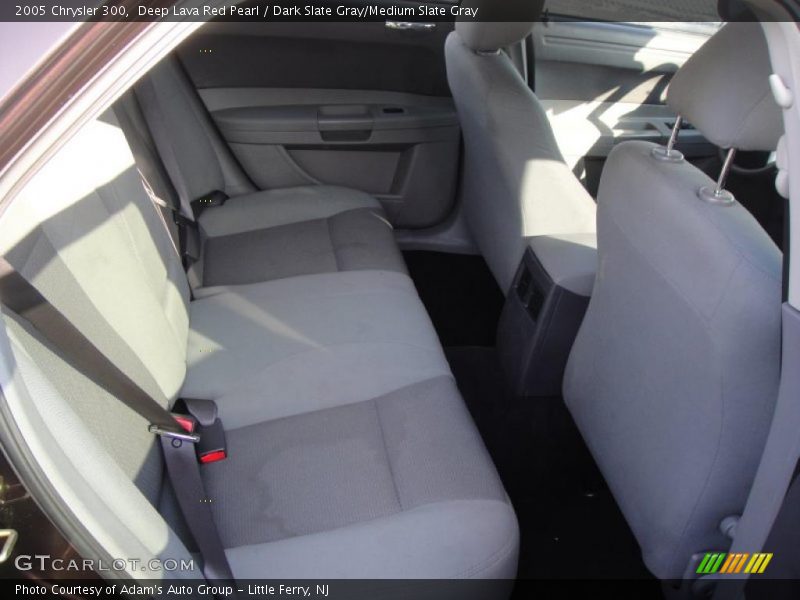 Deep Lava Red Pearl / Dark Slate Gray/Medium Slate Gray 2005 Chrysler 300