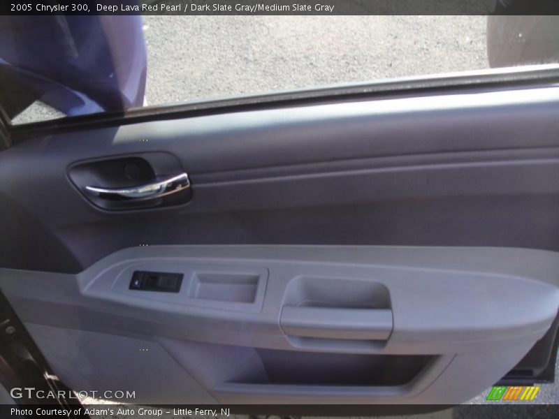 Deep Lava Red Pearl / Dark Slate Gray/Medium Slate Gray 2005 Chrysler 300
