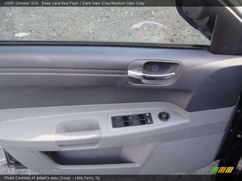 Deep Lava Red Pearl / Dark Slate Gray/Medium Slate Gray 2005 Chrysler 300