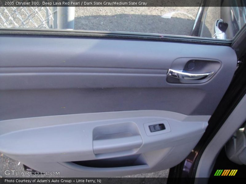 Deep Lava Red Pearl / Dark Slate Gray/Medium Slate Gray 2005 Chrysler 300