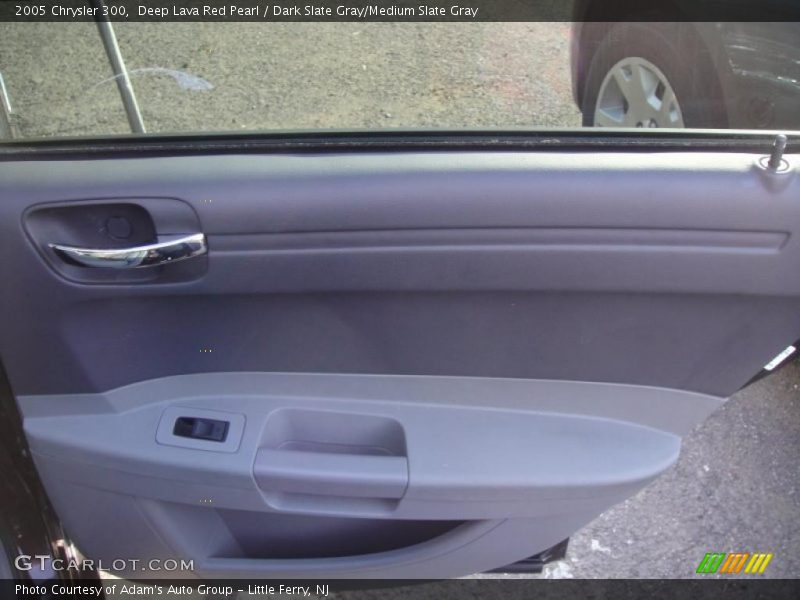 Deep Lava Red Pearl / Dark Slate Gray/Medium Slate Gray 2005 Chrysler 300
