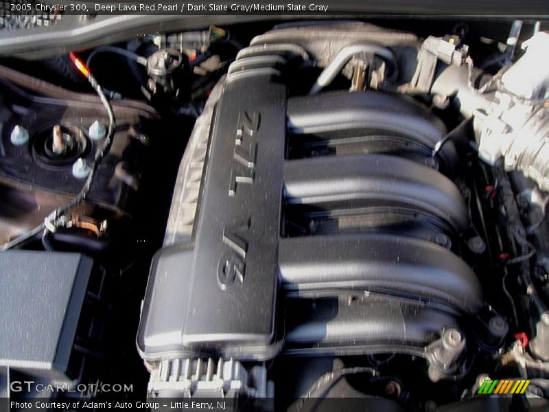 Deep Lava Red Pearl / Dark Slate Gray/Medium Slate Gray 2005 Chrysler 300