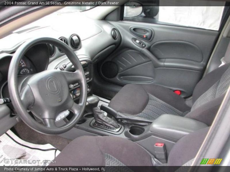 Dark Pewter Interior - 2004 Grand Am SE Sedan 