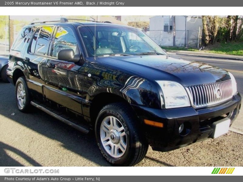 Black / Midnight Grey 2005 Mercury Mountaineer V6 Premier AWD