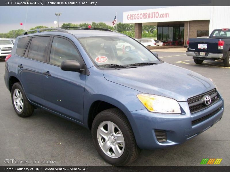 Pacific Blue Metallic / Ash Gray 2010 Toyota RAV4 V6