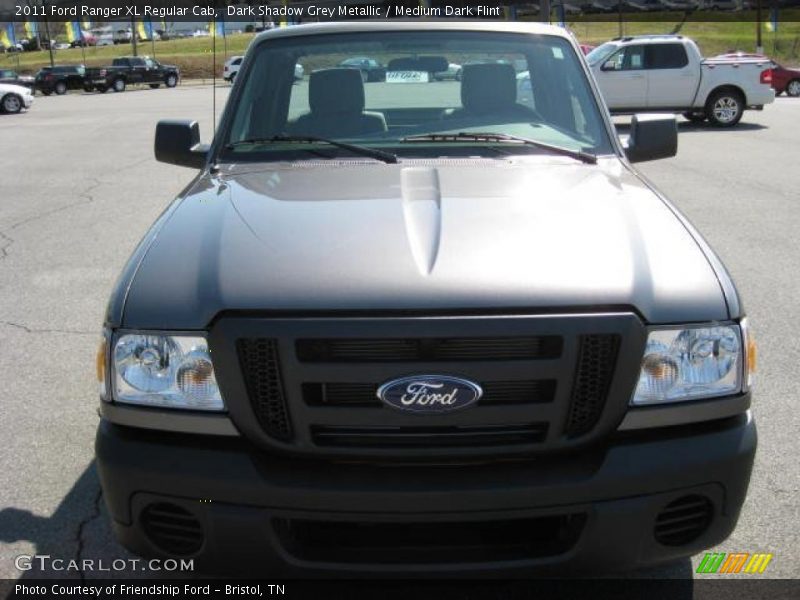 Dark Shadow Grey Metallic / Medium Dark Flint 2011 Ford Ranger XL Regular Cab