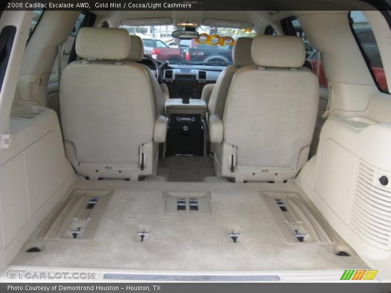 Gold Mist / Cocoa/Light Cashmere 2008 Cadillac Escalade AWD