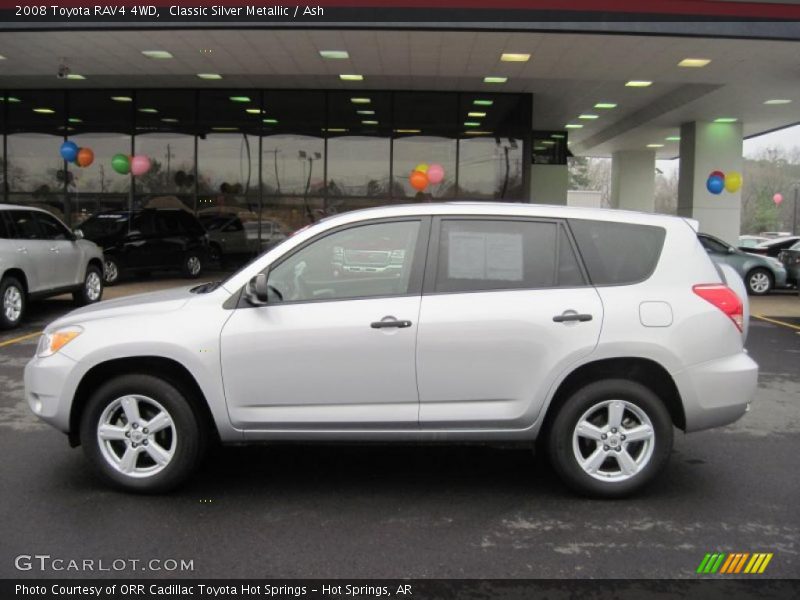 Classic Silver Metallic / Ash 2008 Toyota RAV4 4WD