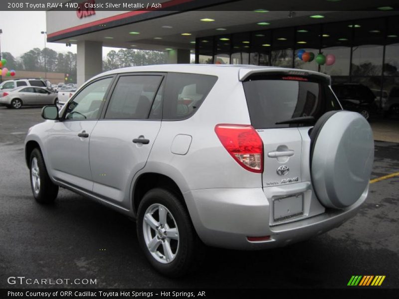 Classic Silver Metallic / Ash 2008 Toyota RAV4 4WD