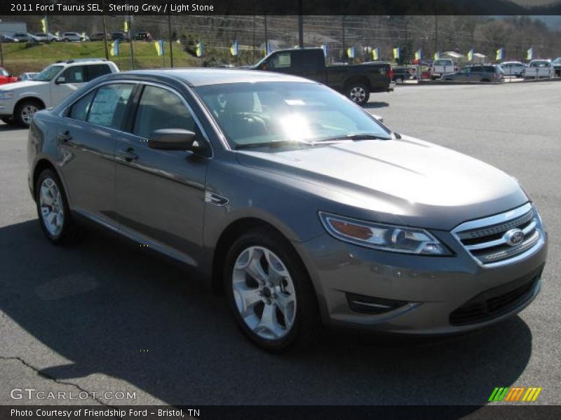 Sterling Grey / Light Stone 2011 Ford Taurus SEL