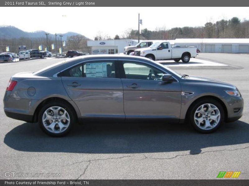 Sterling Grey / Light Stone 2011 Ford Taurus SEL
