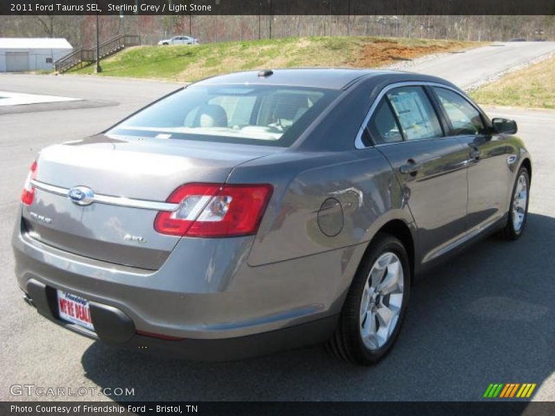 Sterling Grey / Light Stone 2011 Ford Taurus SEL