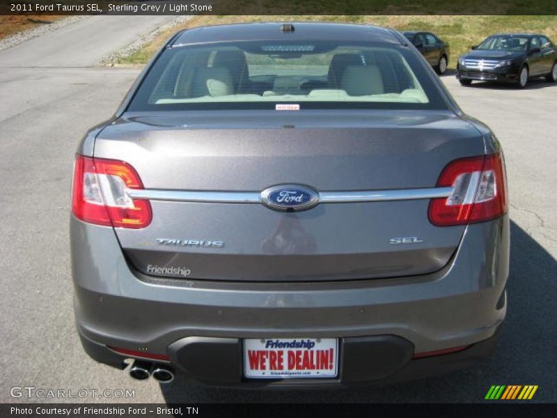 Sterling Grey / Light Stone 2011 Ford Taurus SEL