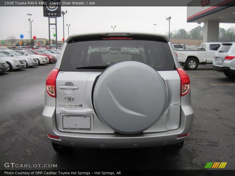 Classic Silver Metallic / Ash 2008 Toyota RAV4 4WD
