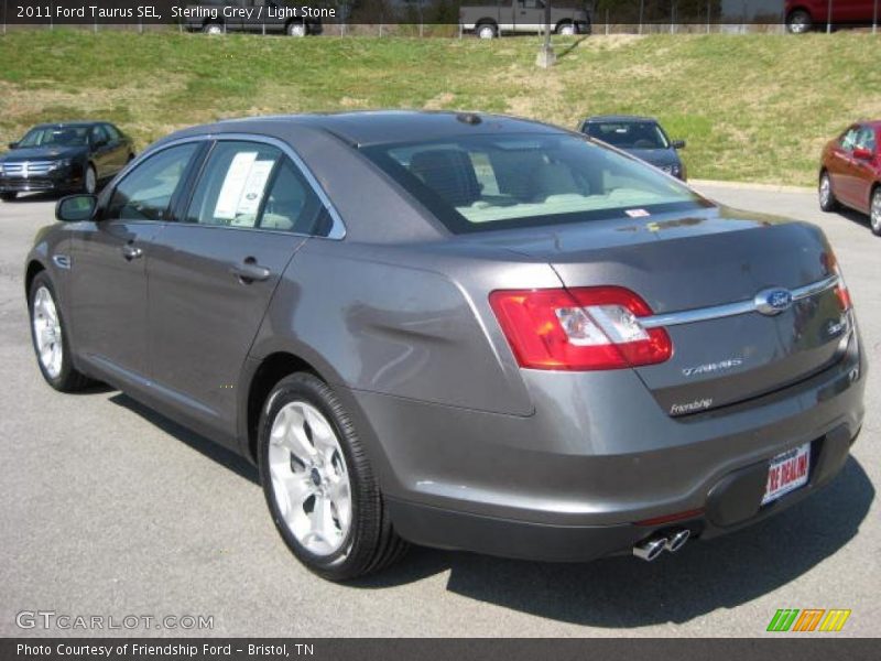 Sterling Grey / Light Stone 2011 Ford Taurus SEL