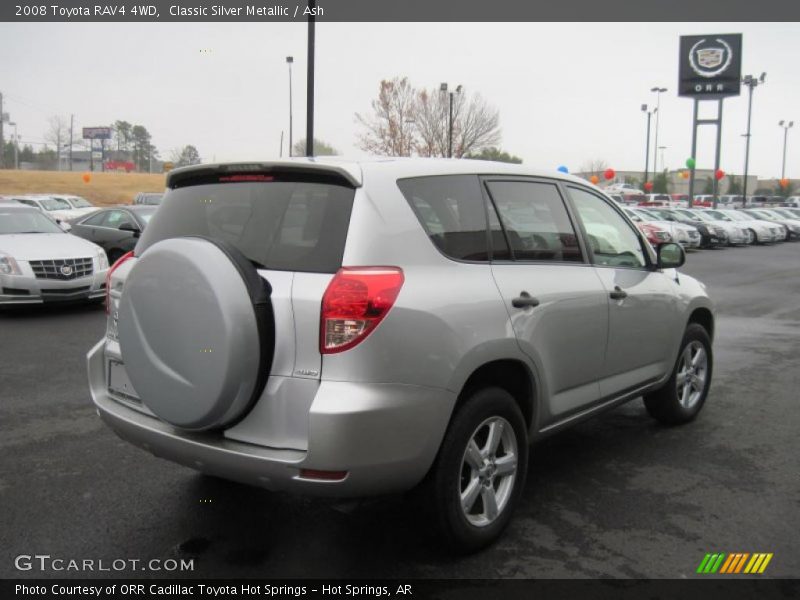 Classic Silver Metallic / Ash 2008 Toyota RAV4 4WD
