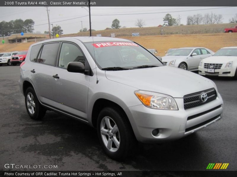 Classic Silver Metallic / Ash 2008 Toyota RAV4 4WD