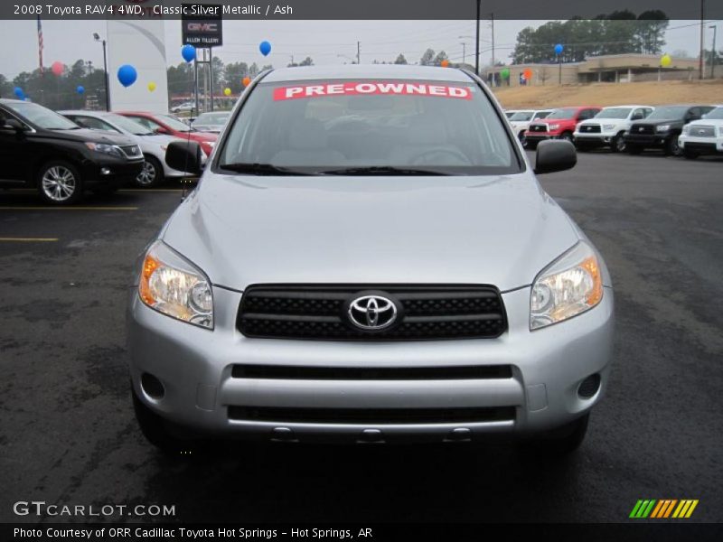 Classic Silver Metallic / Ash 2008 Toyota RAV4 4WD