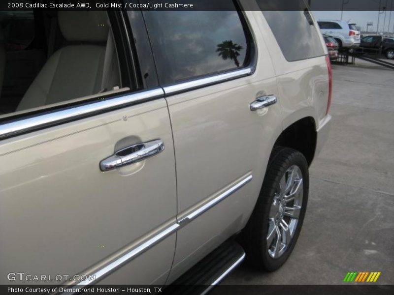 Gold Mist / Cocoa/Light Cashmere 2008 Cadillac Escalade AWD