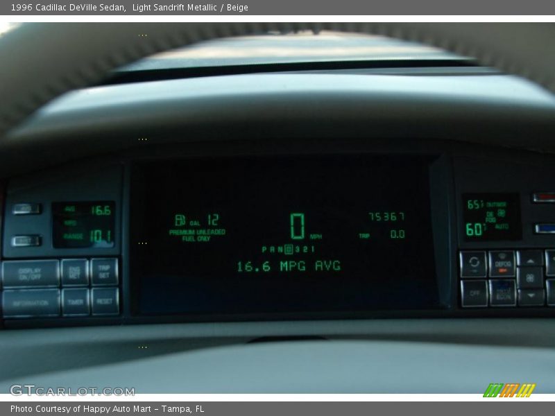  1996 DeVille Sedan Sedan Gauges