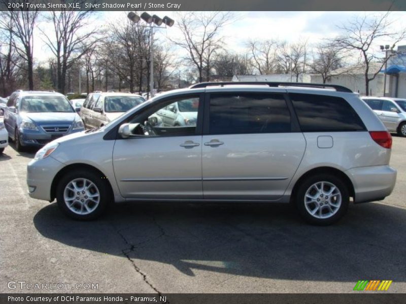 Silver Shadow Pearl / Stone Gray 2004 Toyota Sienna XLE