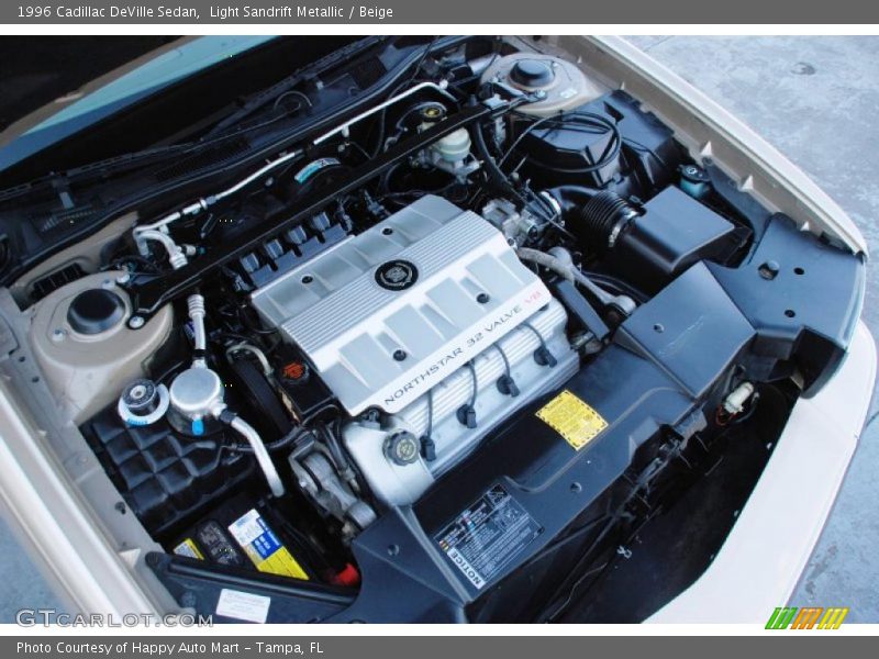  1996 DeVille Sedan Engine - 4.6 Liter DOHC 32-Valve Northstar V8