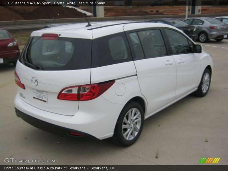  2012 MAZDA5 Sport Crystal White Pearl Mica