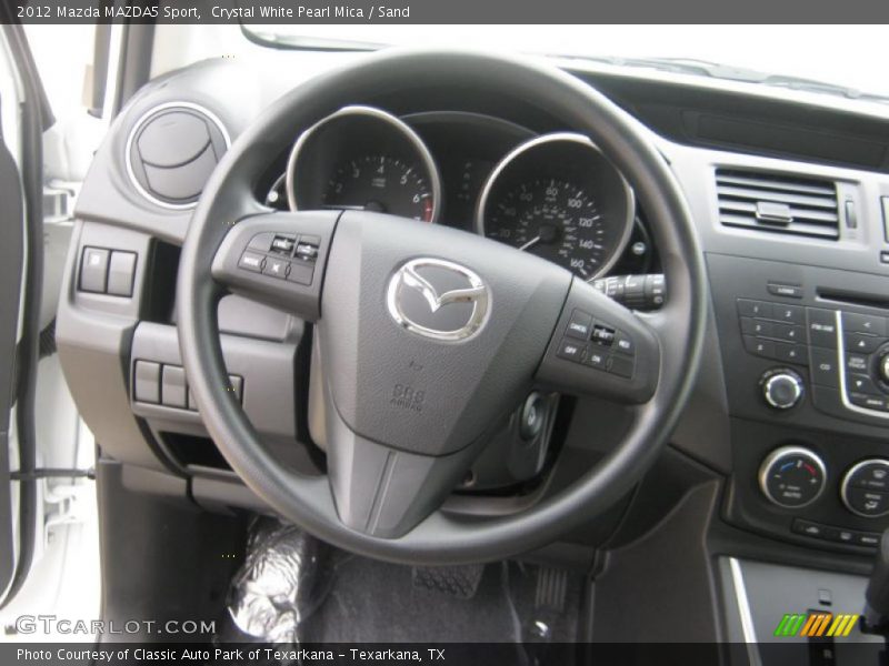  2012 MAZDA5 Sport Steering Wheel