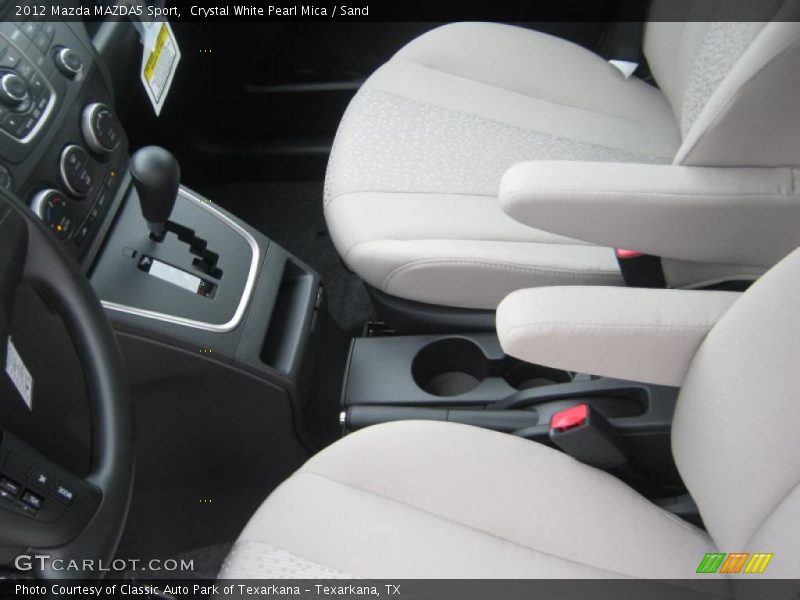 2012 MAZDA5 Sport Sand Interior