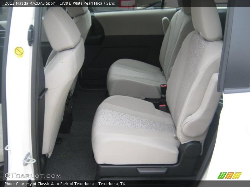  2012 MAZDA5 Sport Sand Interior