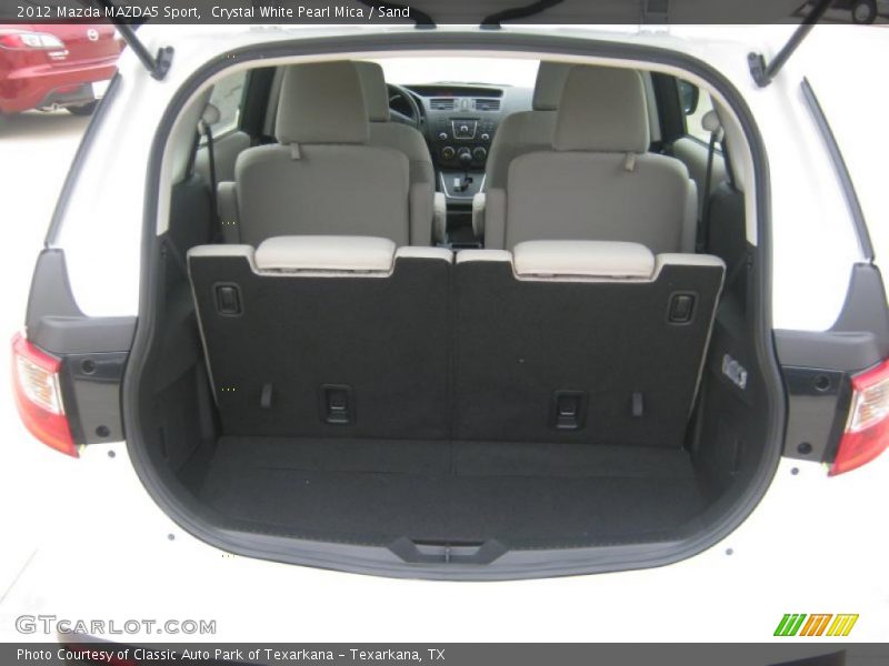  2012 MAZDA5 Sport Trunk