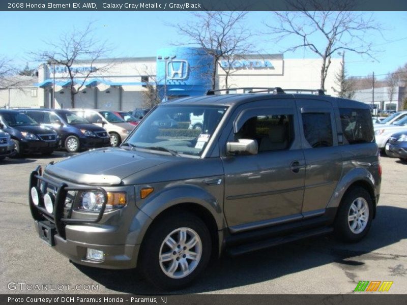 Galaxy Gray Metallic / Gray/Black 2008 Honda Element EX AWD