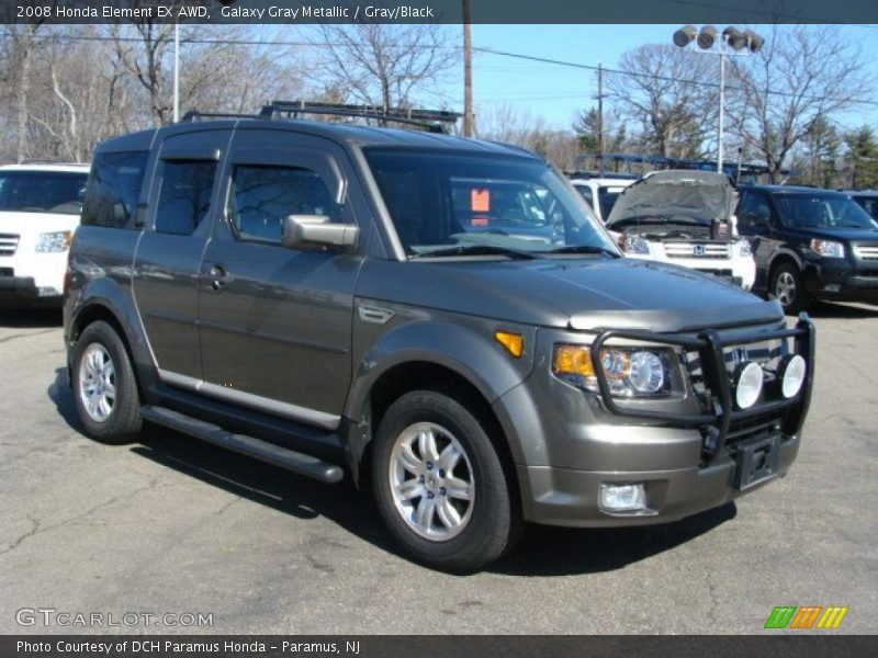 Galaxy Gray Metallic / Gray/Black 2008 Honda Element EX AWD
