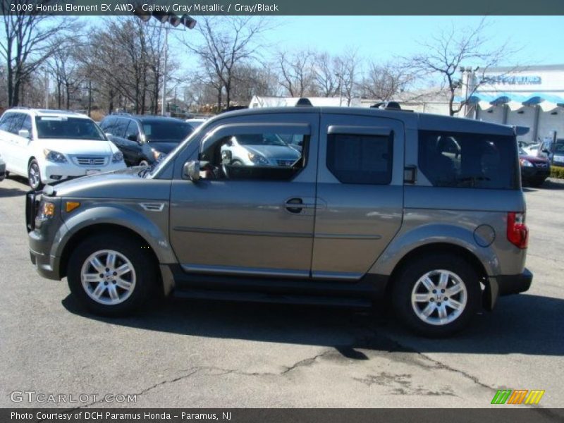 Galaxy Gray Metallic / Gray/Black 2008 Honda Element EX AWD