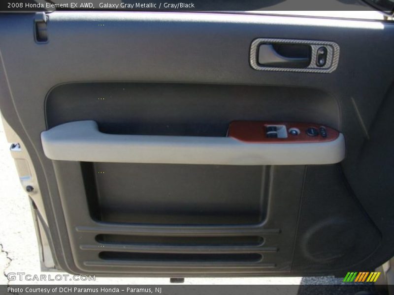 Galaxy Gray Metallic / Gray/Black 2008 Honda Element EX AWD