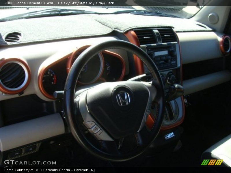 Galaxy Gray Metallic / Gray/Black 2008 Honda Element EX AWD