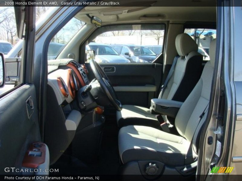 Galaxy Gray Metallic / Gray/Black 2008 Honda Element EX AWD