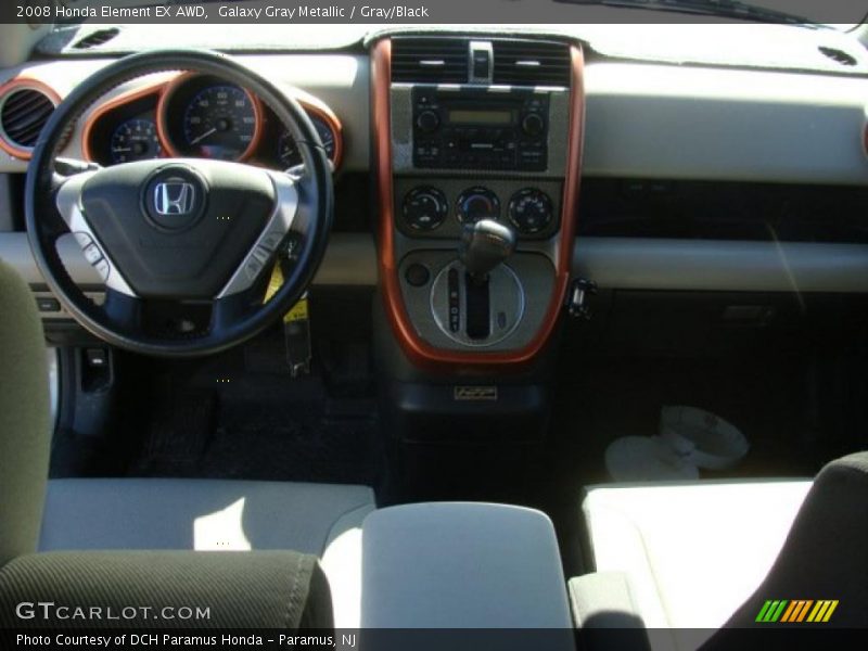 Galaxy Gray Metallic / Gray/Black 2008 Honda Element EX AWD