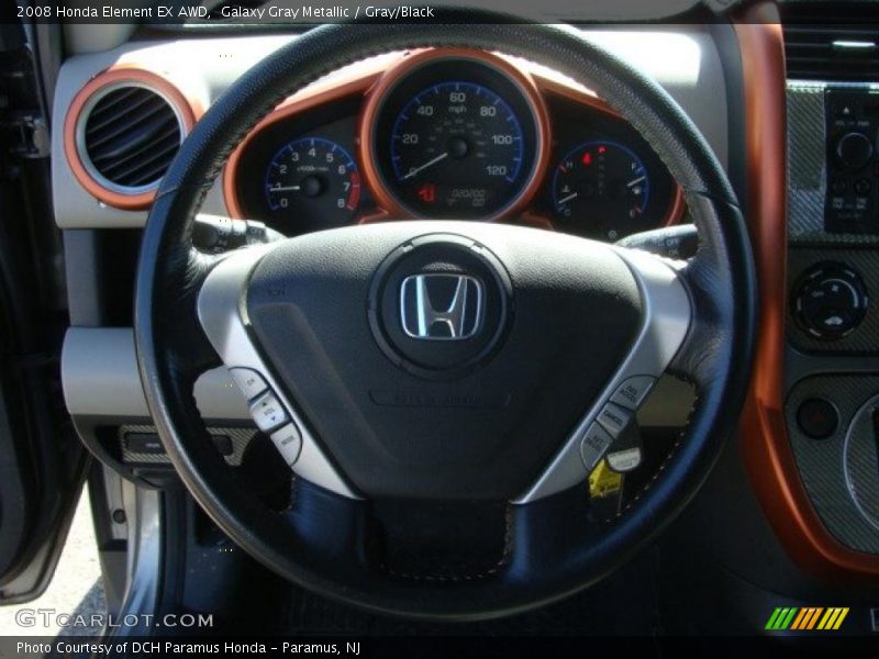 Galaxy Gray Metallic / Gray/Black 2008 Honda Element EX AWD