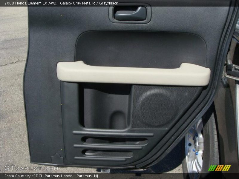 Galaxy Gray Metallic / Gray/Black 2008 Honda Element EX AWD